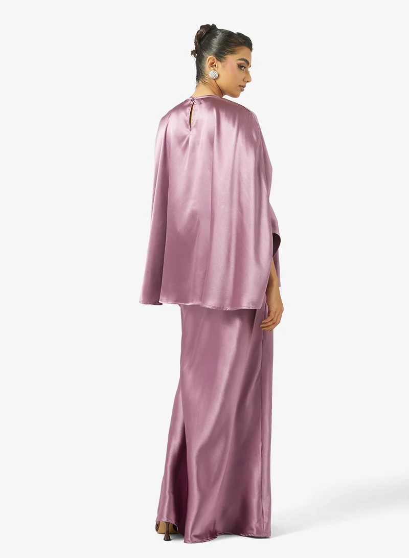 Golden Apple  Crew Neck Belted 2PCS Set for Women | Best Price UAE